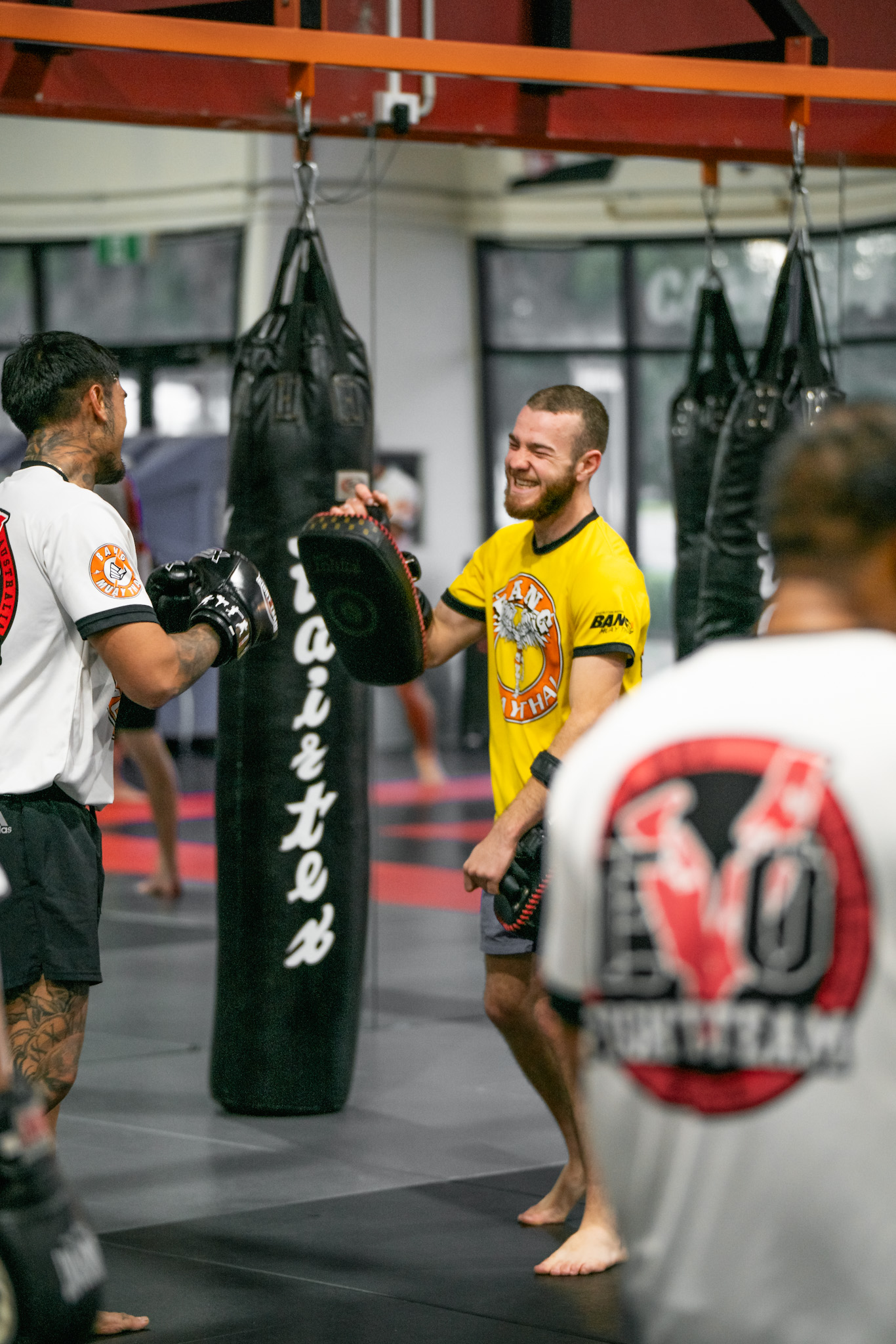 Bang Muay Thai training session at Evolution MMA
