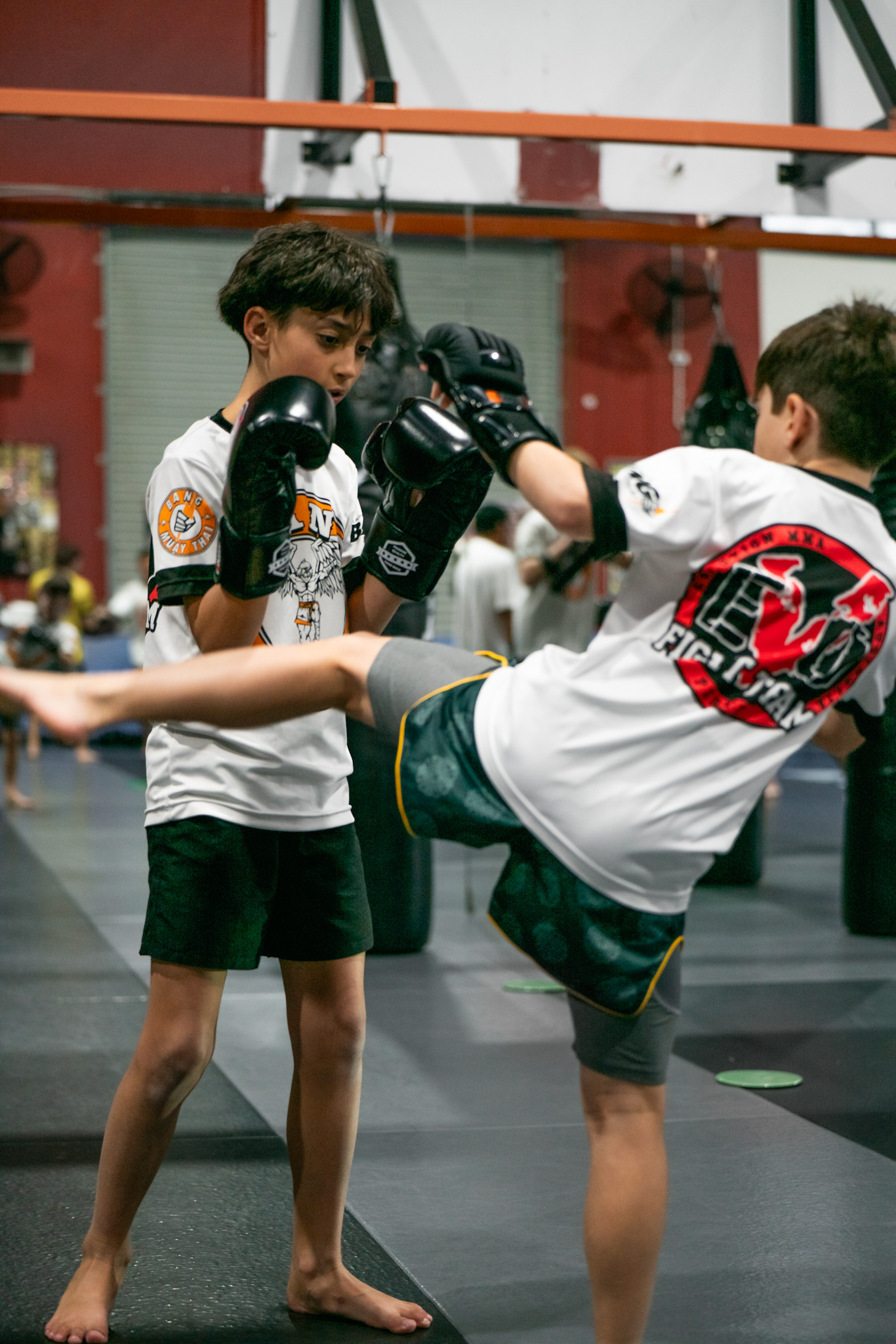 Lil Ninjaz - Kids training at Evolution MMA